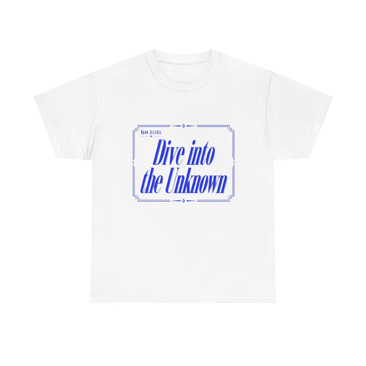 Neon "Dive into the Unknown" Unisex Tee - Official t-shirts merchandise