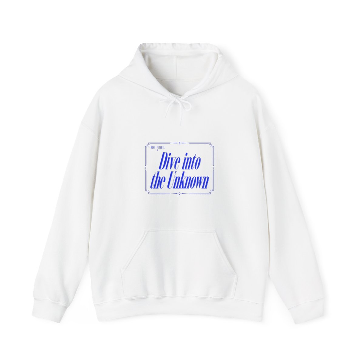Neon "Dive into the Unknown" Hoodie - Official hoodies merchandise