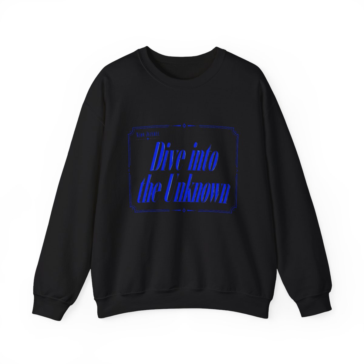 Neon "Dive into the Unknown" Crewneck - Official sweatshirts merchandise