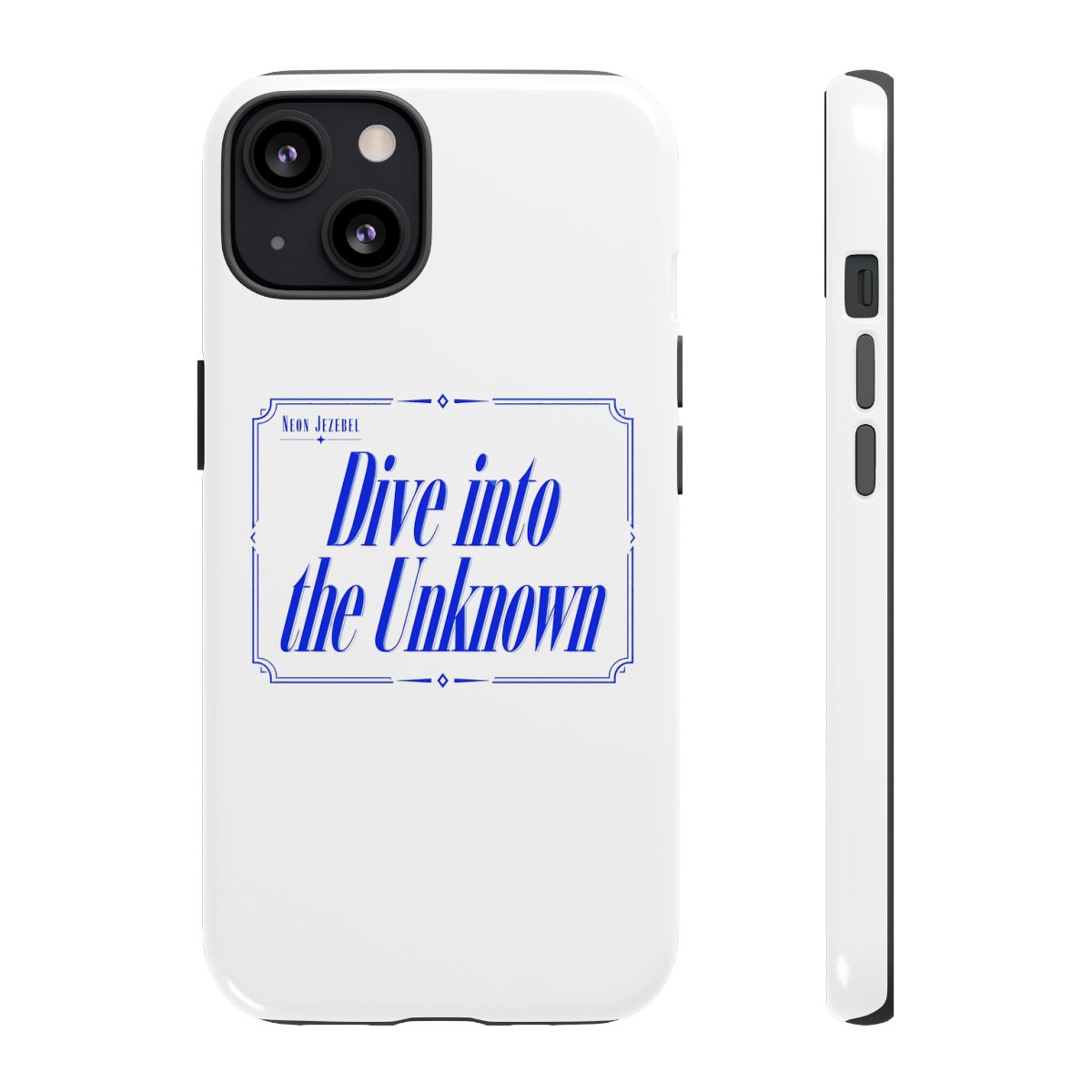 Neon "Dive into the Unknown" Phone Case - Official phone-cases merchandise
