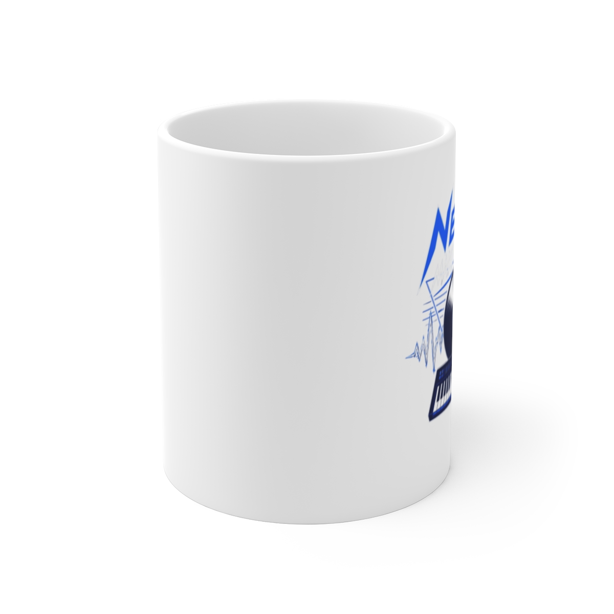 Neon "Neon Making Waves" White Mug - Official mugs merchandise