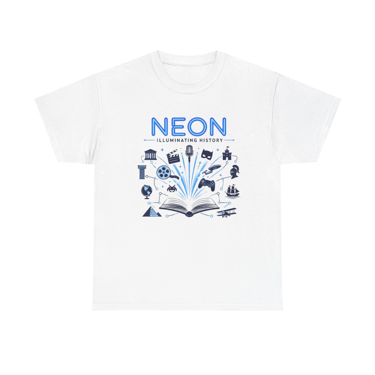 Neon "NEON Illuminating History" Unisex Tee - Official t-shirts merchandise