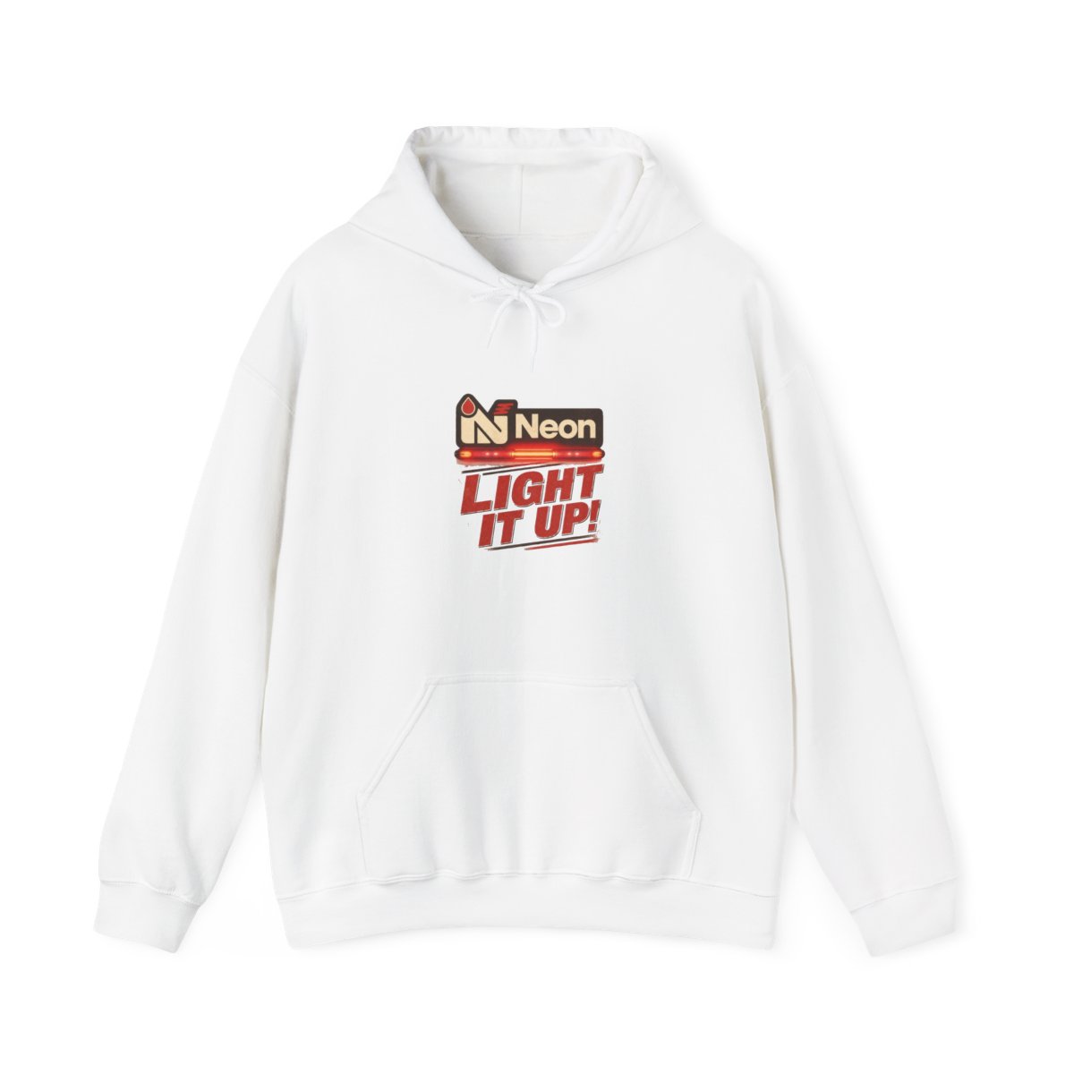 Neon "Light It Up!" Hoodie - Official hoodies merchandise
