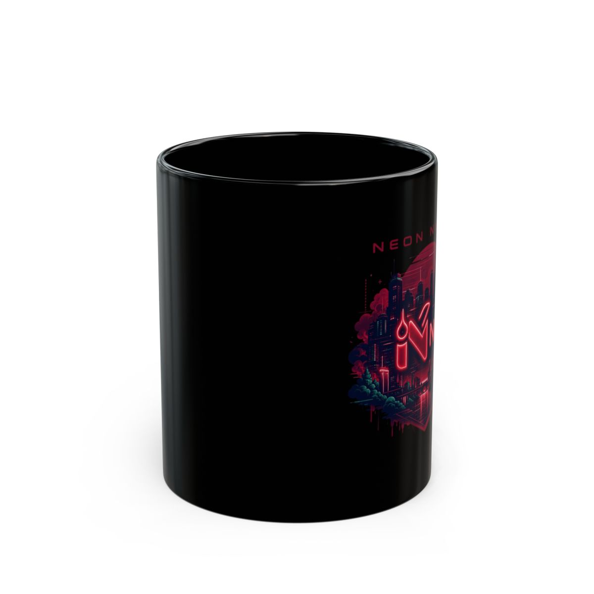 Neon "Neon Nights" Black Mug - Official mugs merchandise