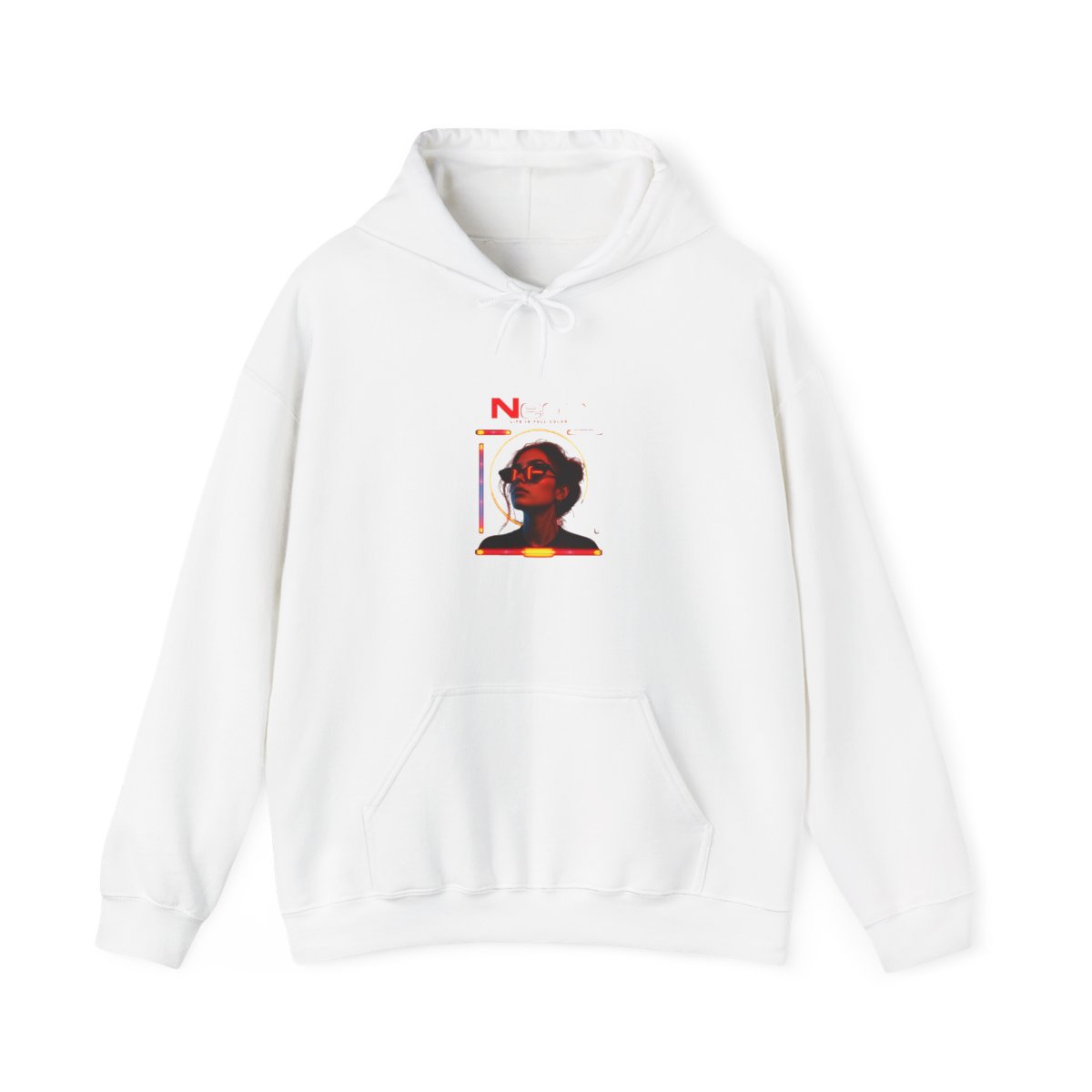 Neon " in bold modern sans-serif font at the top. " Hoodie - Official hoodies merchandise