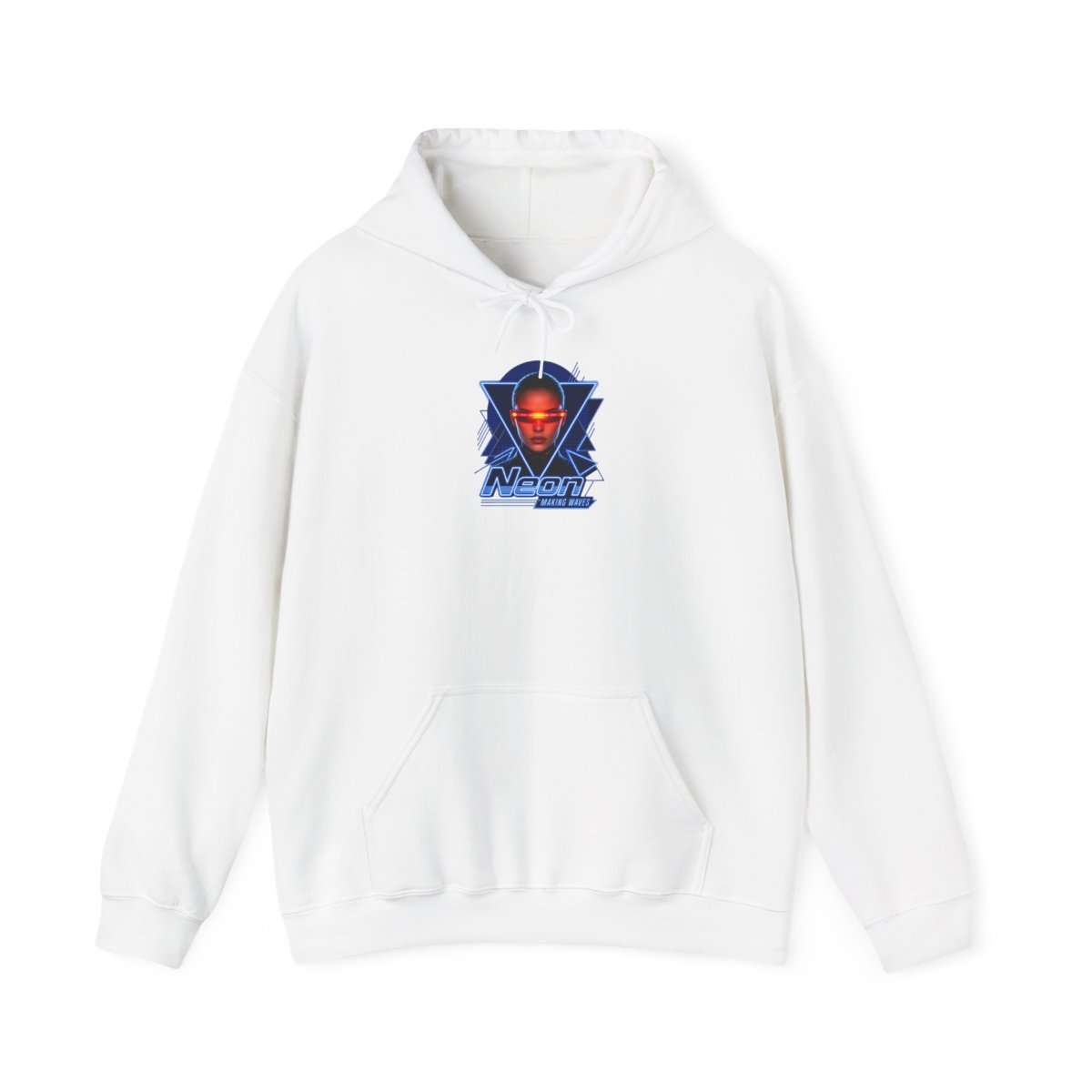 Neon " in bold retro-style font at the bottom. " Hoodie - Official hoodies merchandise