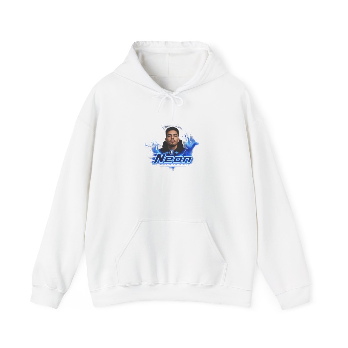 Neon " in bold futuristic font at the center. " Hoodie - Official hoodies merchandise