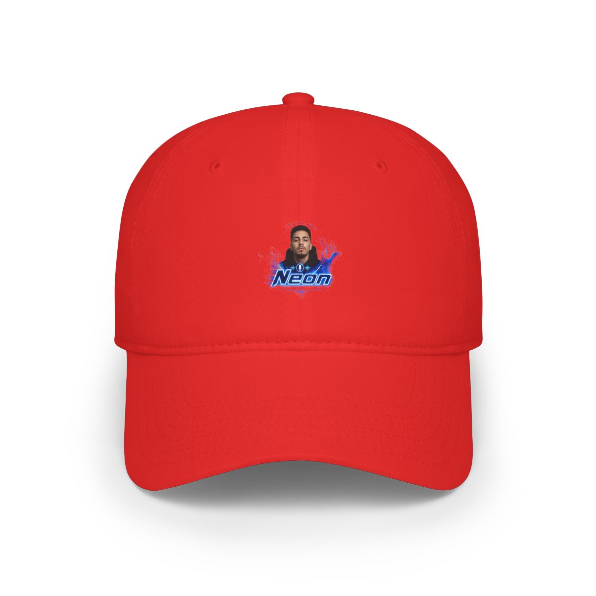 Neon " in bold futuristic font at the center. " Hat - Official hats merchandise