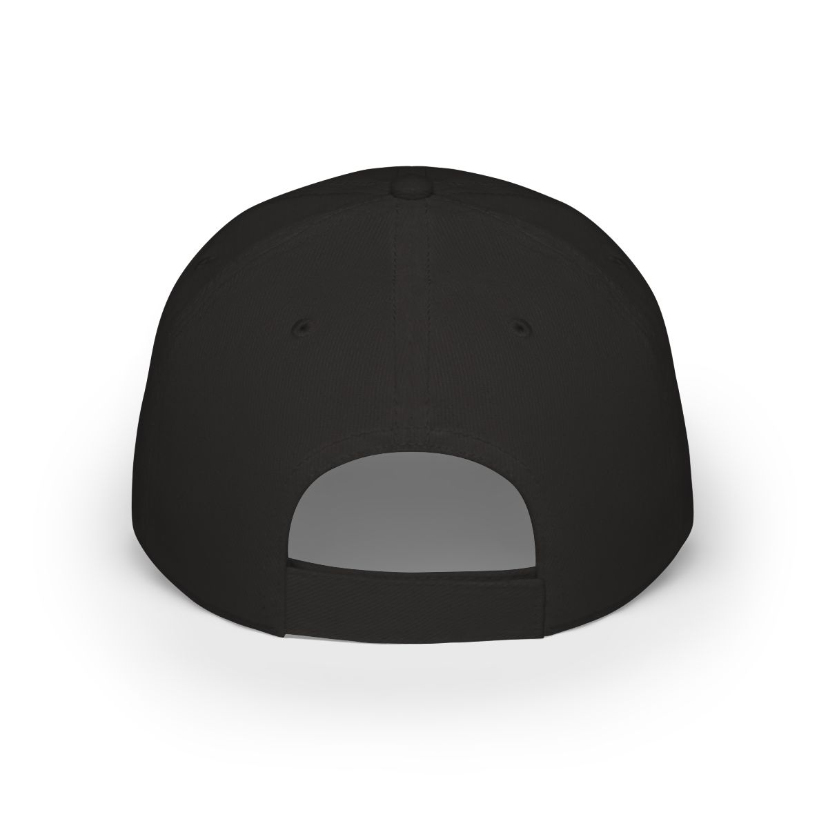 NEON baseball cap | embroidered text logo, black hat | Neon - alternate angle 1, merchandise
